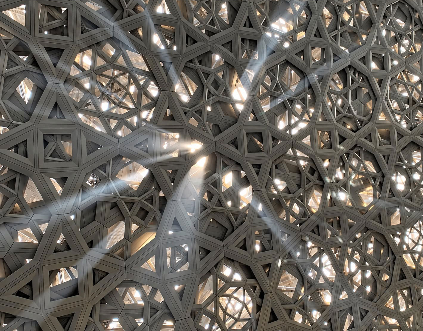 Louvre Abu Dhabi, the dome